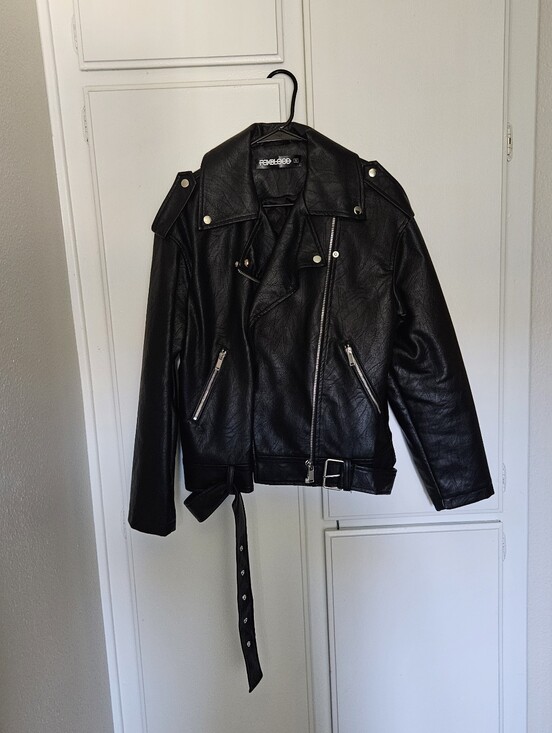 Foxblood Jackets & Blazers - Foxblood | Unisex Moto Jacket, S